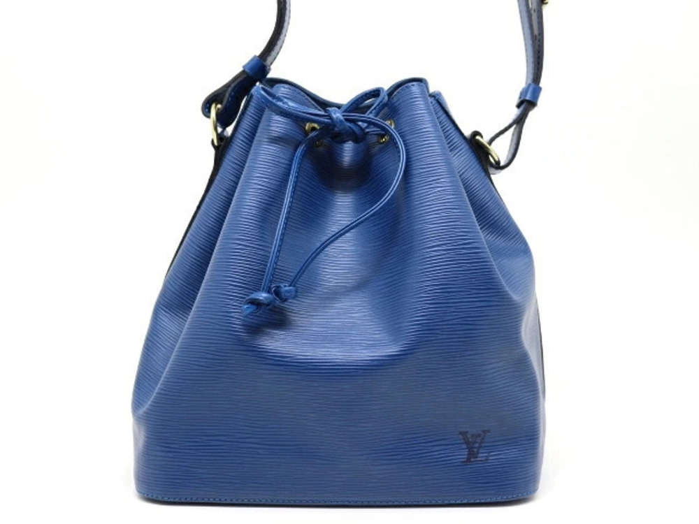 LOUIS VUITTON Neo Noe Shoulder Bag Epi Leather Toledo Blue